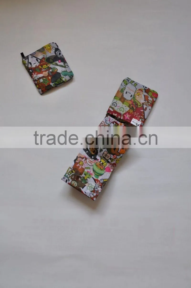 Eco Reusable Foldable Shopping Tote Bag cute Cartoon shopping Bags