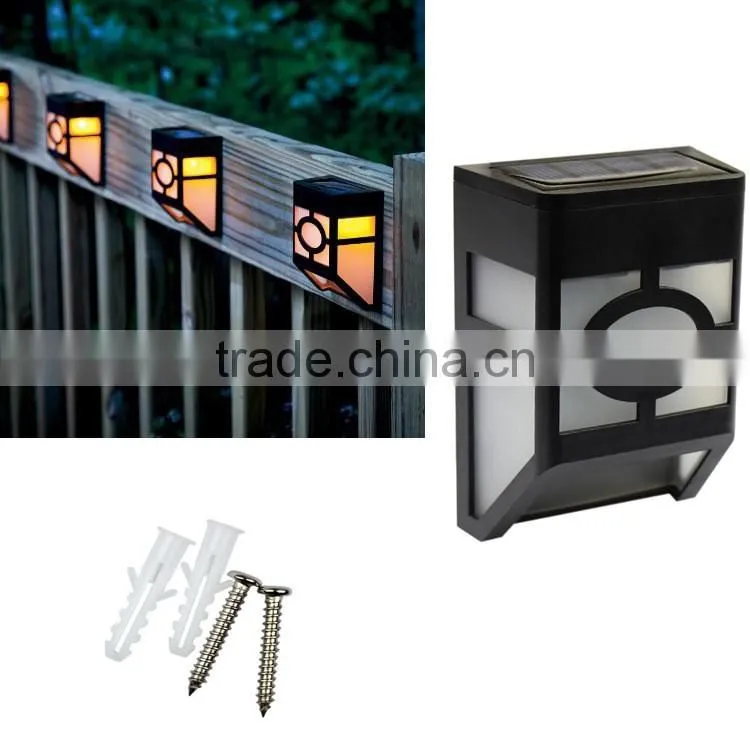 Garden solar powered sensor led lighting