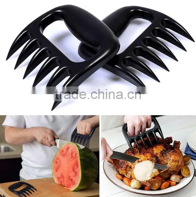 2 pcs/box Food Grade Pulled Pork Accessories Portable BBQ Tools Meat Claws