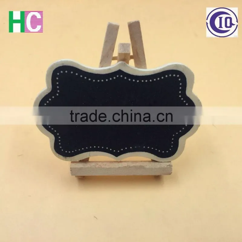 wooden blackboard clip for wedding