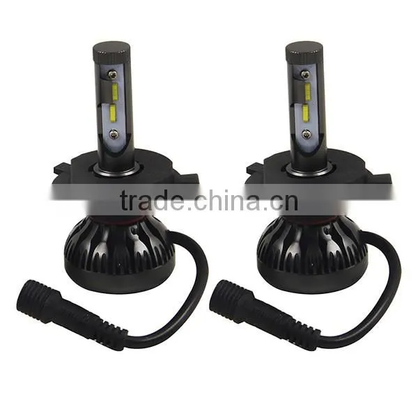 28W 45w 7100LM LED HEADLIGHT BULBS H4 6000K WHITE HIGH LOW BEAM