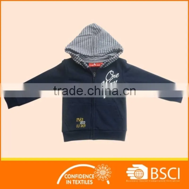 New Fashion Letter Printed Soft Baby Jackets