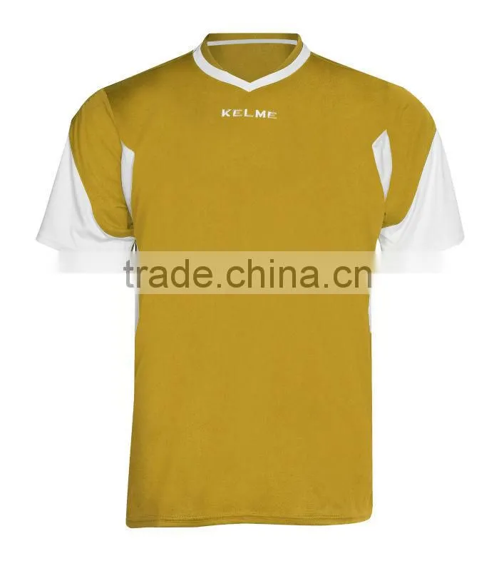 man gender cheap polyester soccer t-shirts