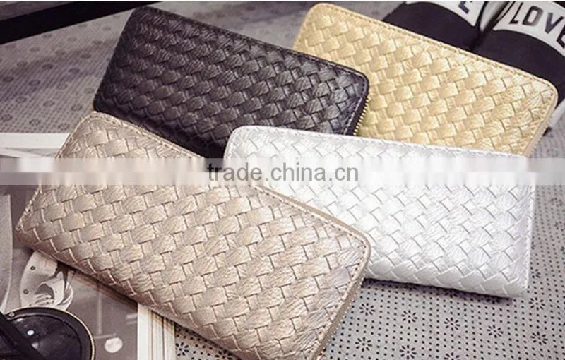 2016 new cheap sale western pu leather ladies wallets
