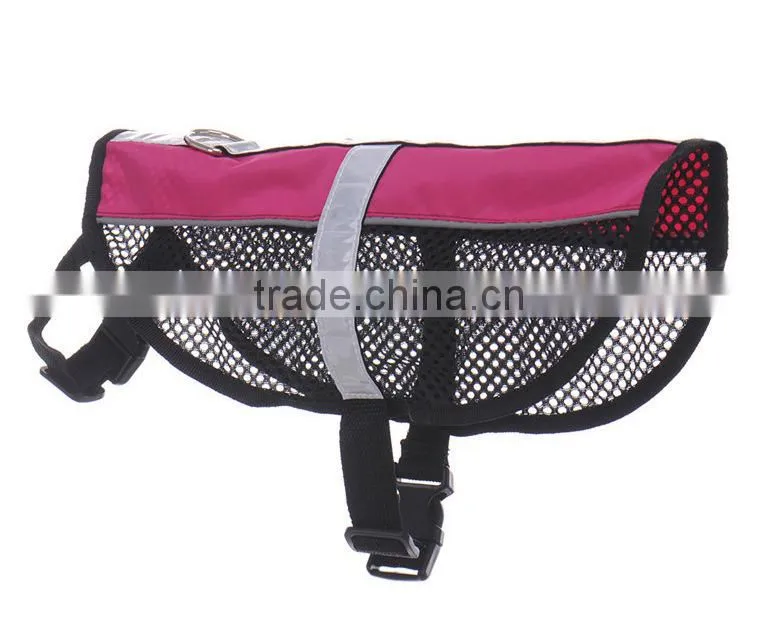 R1951H High Quality Light Weight Breathable Grid Reflective Service Dog Harness Vest