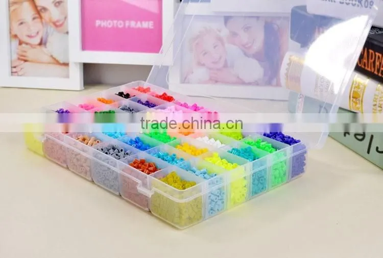36 Color 5mm Perler Beads 12000pcs Ironing Beads colorful fuse hama beads toys for kids