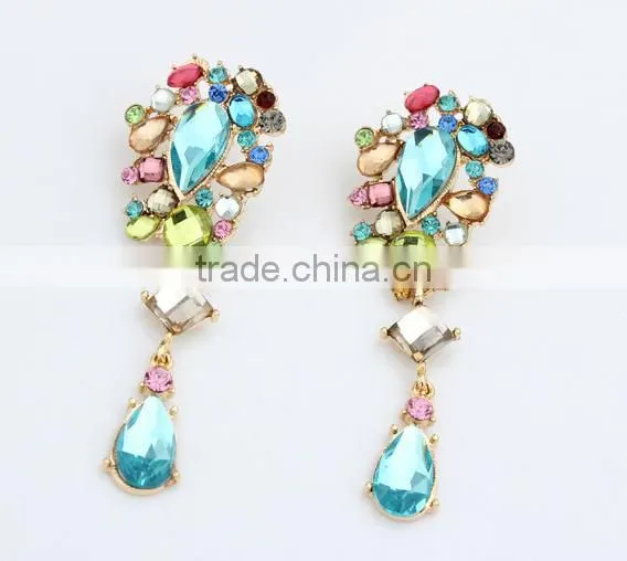 fanshion jewelry women's multicolor Alloy Sut Earring
