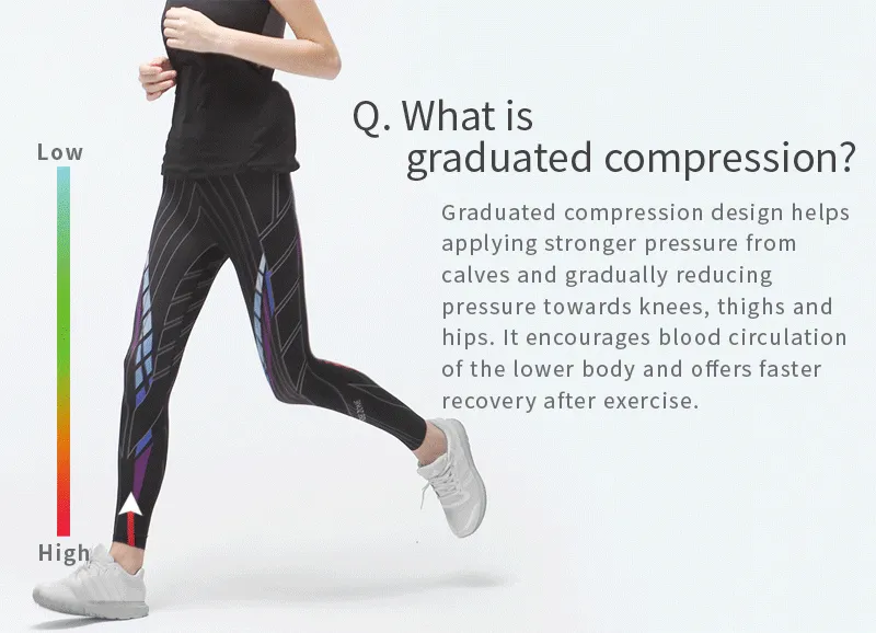 Lady long compression tights