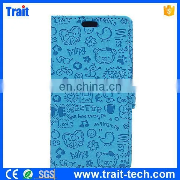 Hot New Products for 2015 Leather Case for Sony Xperia C4,leather case mobile