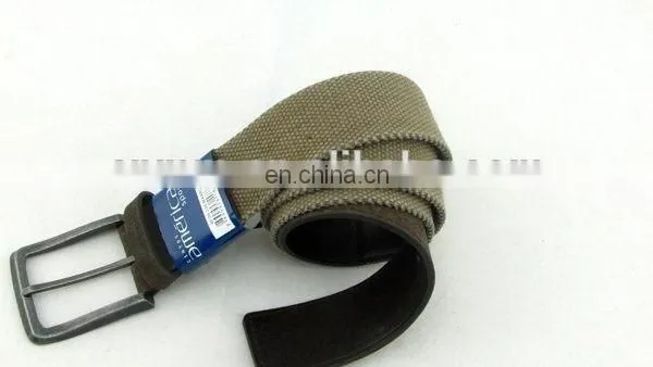 Fashion Canvas Belt With Leather For Men Waist Belt For Kids