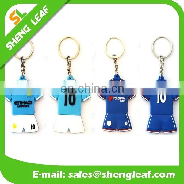 2016 new fashion cute soft pvc rubber keychain