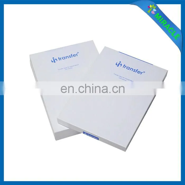 i-transfer dark no cut A4 laser transfer paper