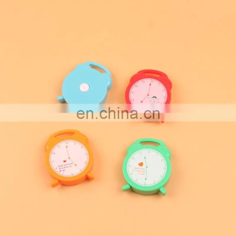 Cheap oem mini small lovely plastic retractable mini plastic tape measure for kids