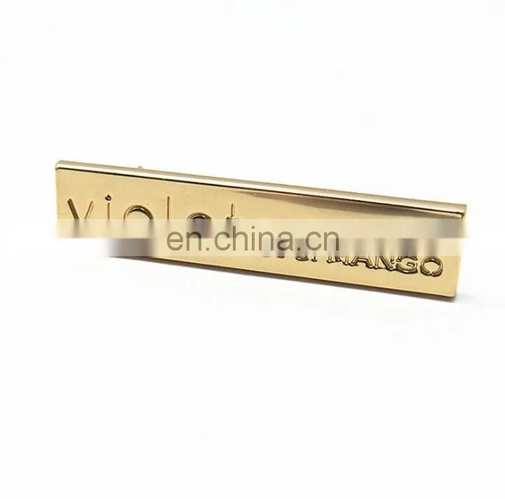 Bag Metal Label Brand Metal Label Clothing Metal Label