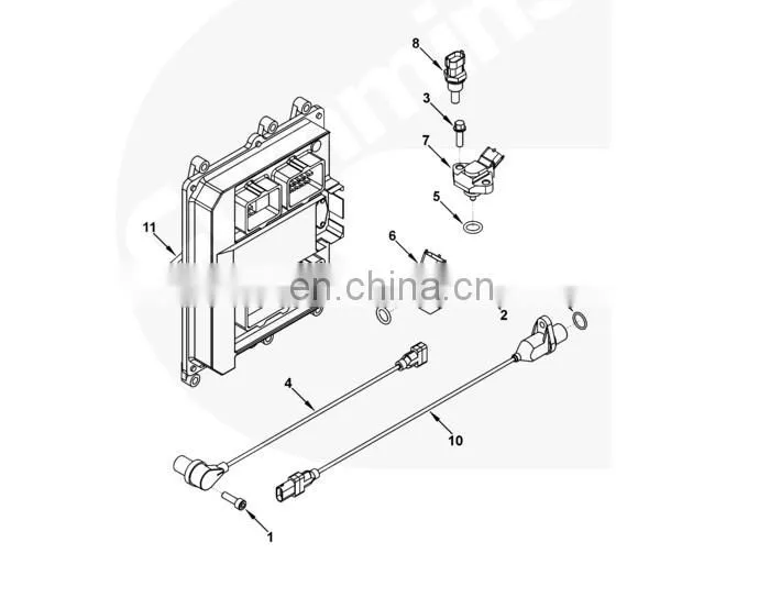 Original ISBe engine ECM 0281020190