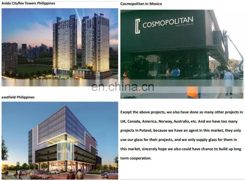 CE certificate toughened insulating glass roof price