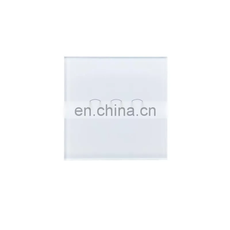 EU type Curtain Wall Switch WiFi Control APP or Voice Control by Alexa Google Home Smart Home