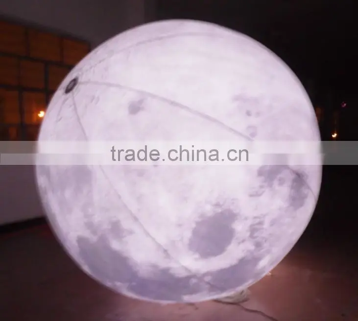 Custom inflatable moon ball,inflatable moon
