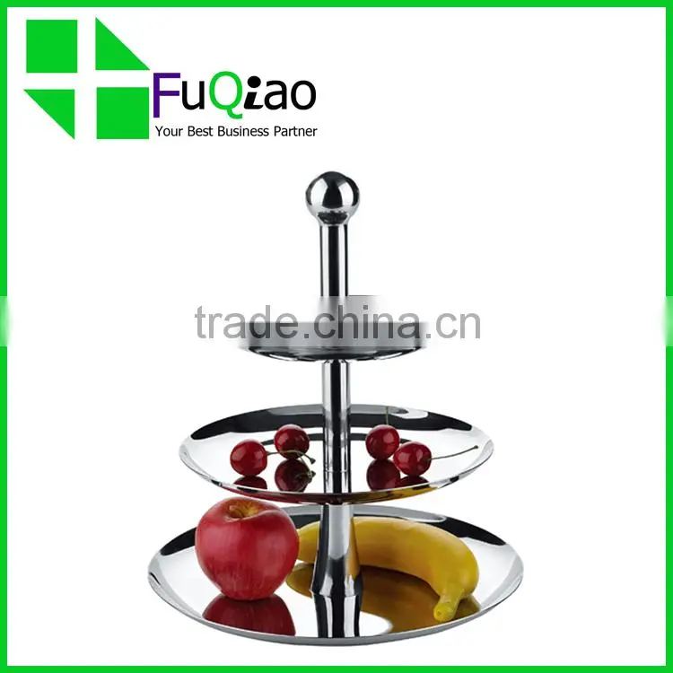 Tableware Dinnerware food grade stainless steel fruit candy display dish