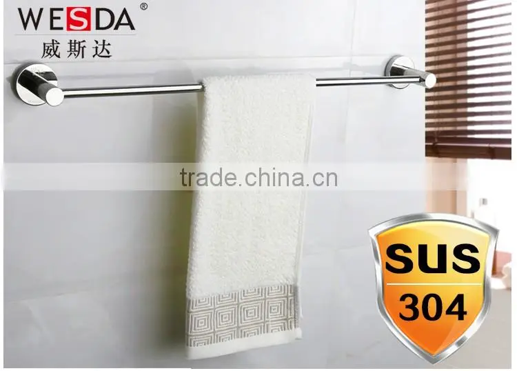 Wesda SUS304 bath set towel bar bathroom accessories set 304-A11