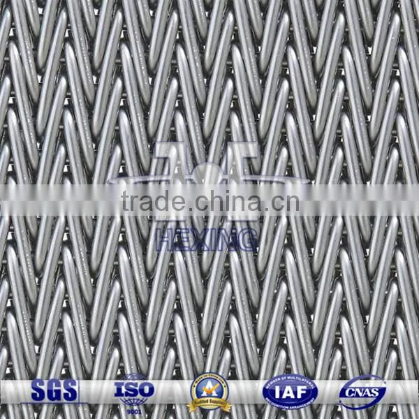 Stainless Steel Compound Balanced Weave Conveyor Belt