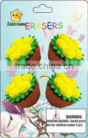 Mini Candy Macaron Shaped 3D Eraser