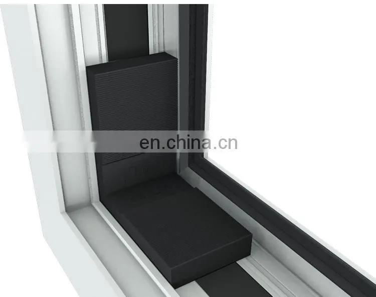 High quality Product Warranty Soundproof Aluminum Glass Windows Shades Security folding window