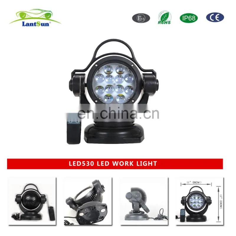 search light marine 12v car led light remote control for car,boat LED530