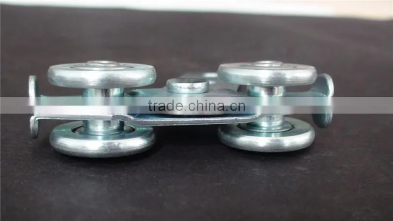 07125 Curtain sider trailer roller double rollers
