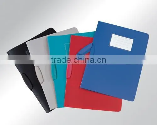 eco-friendly A4 plastic pp knife shape folder report cover file