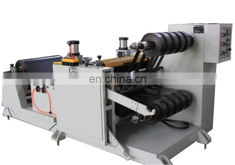 Silicone Rubber Foam/PU Foam Slitter Rewinder Machine