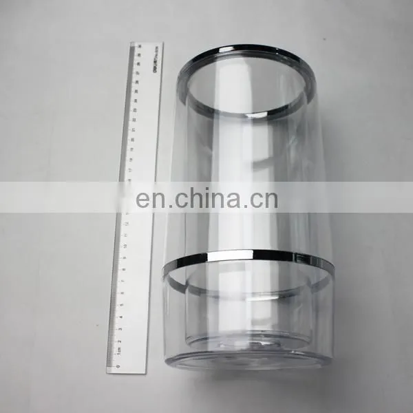 Plastic Double Wall Wine Bottle Table Cooler