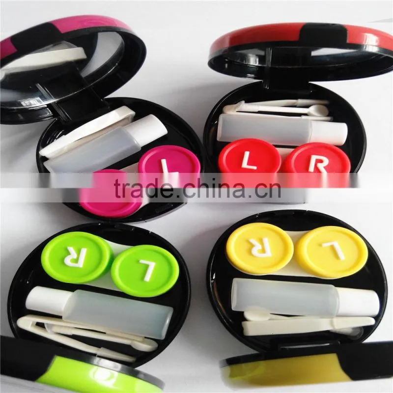 ningbo branded glasses case contact lens, crazy contact case