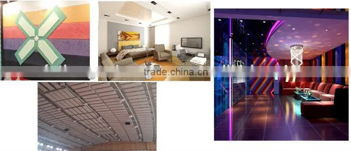 Noise Control Polyester Fibre Acoustic Panel for Recording Room