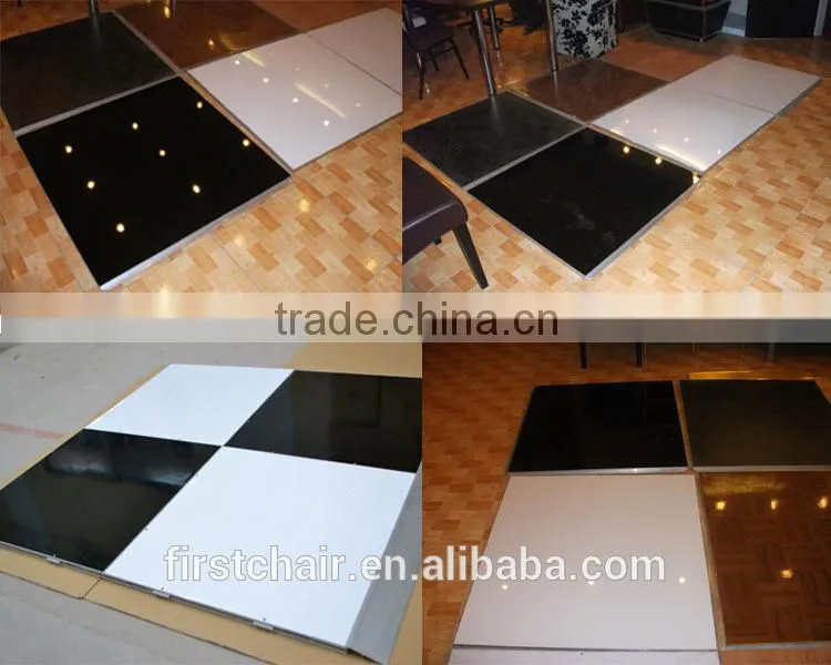 Cheap Black interactive Dancing dance floor