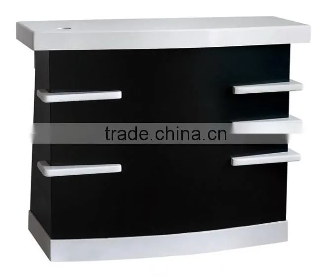 Beauty hair salon equipment wholesale barber supplies salon shop using check out counter payment reception