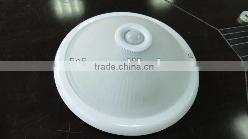 CE RoHS LVD Ceiling PIR Motion Sensor Lamp E27