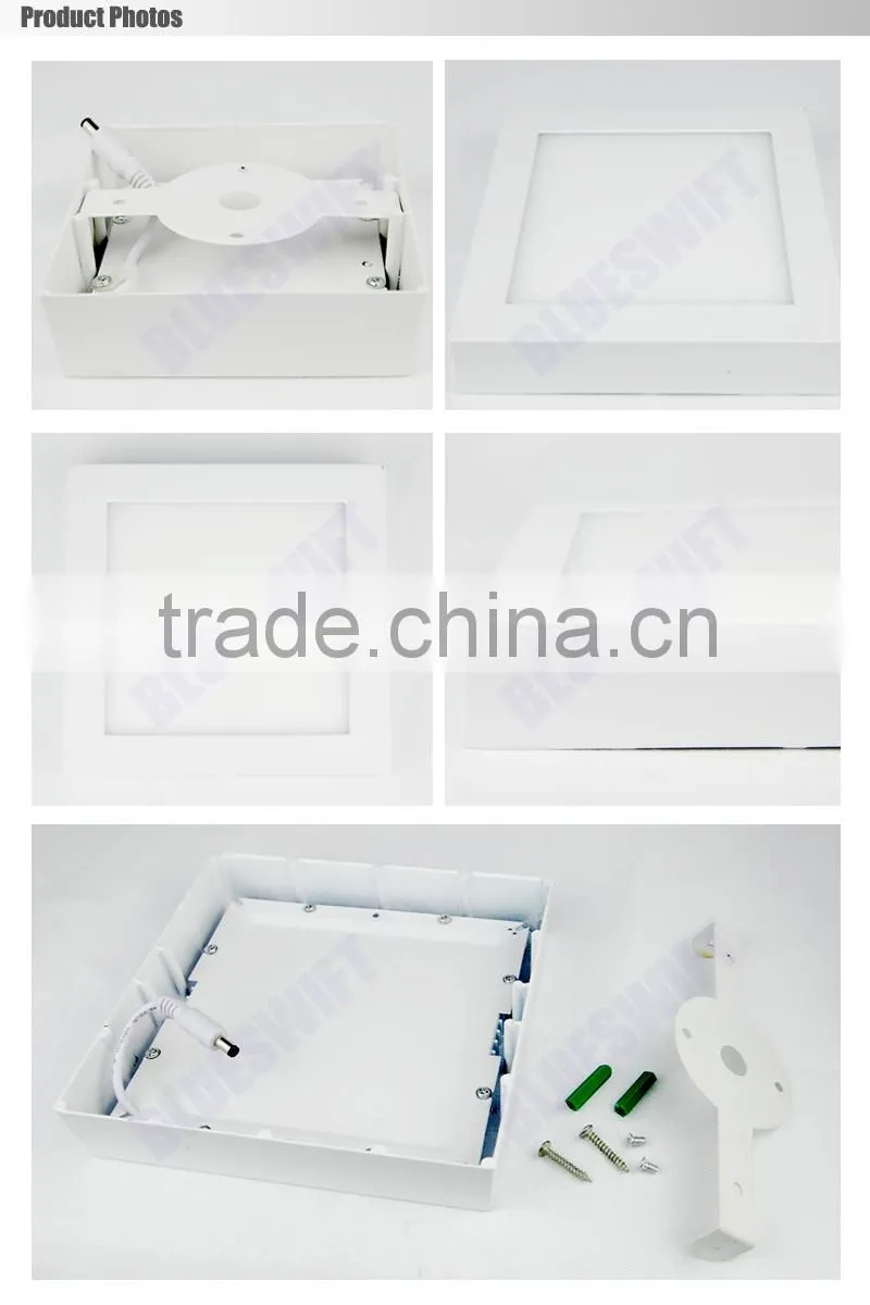 12W Square Surface Mounted Flexible Light Panel Led