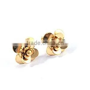 Fashion earring designs new model earrings gold flower earring