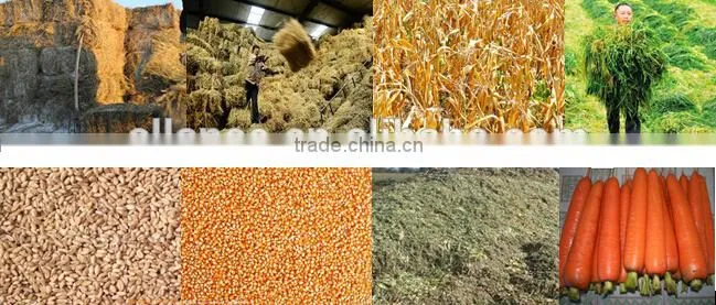 Alibaba China popular cattle feed crusher cattle feed mixer cattle feed equipment