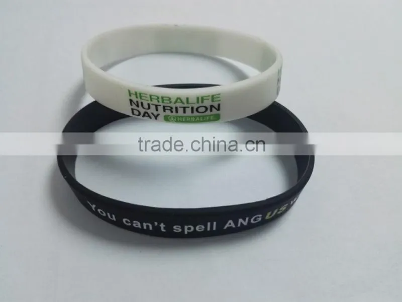 You can't spell ANG US without US logo silicone wrist strap