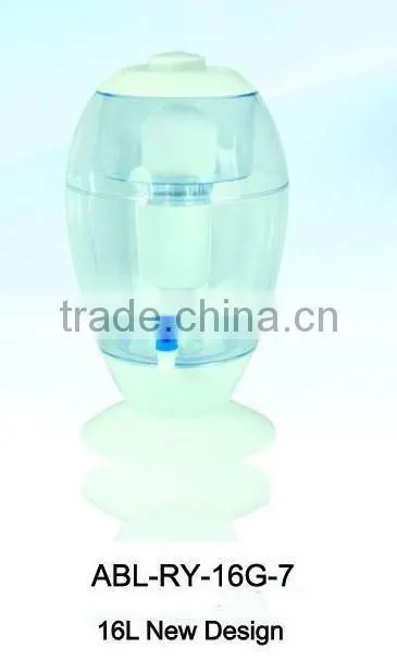 Korea new style Mineral Water filter 16L desk top mineral pot water system ABL-RY-16G-7