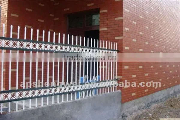 wrought iron steel fence from manufacturer
