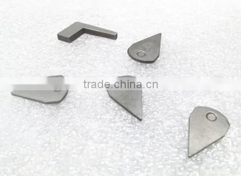 hard alloy brazed tips for wooding cutting
