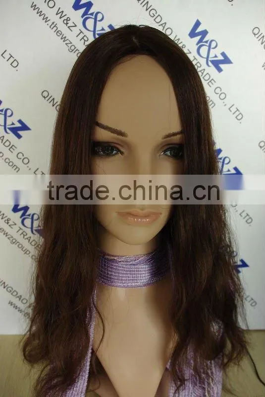 Injection silky top hair jewish wig