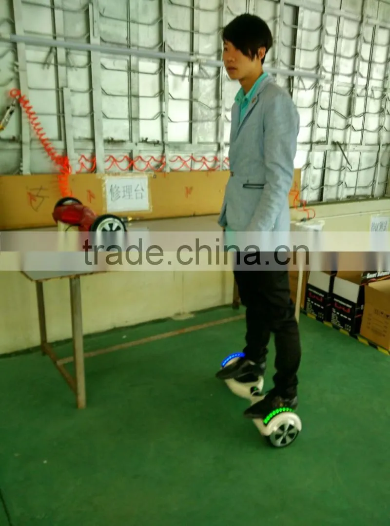2016 best quality 6.5inch hoverboard with bluetooth and LED