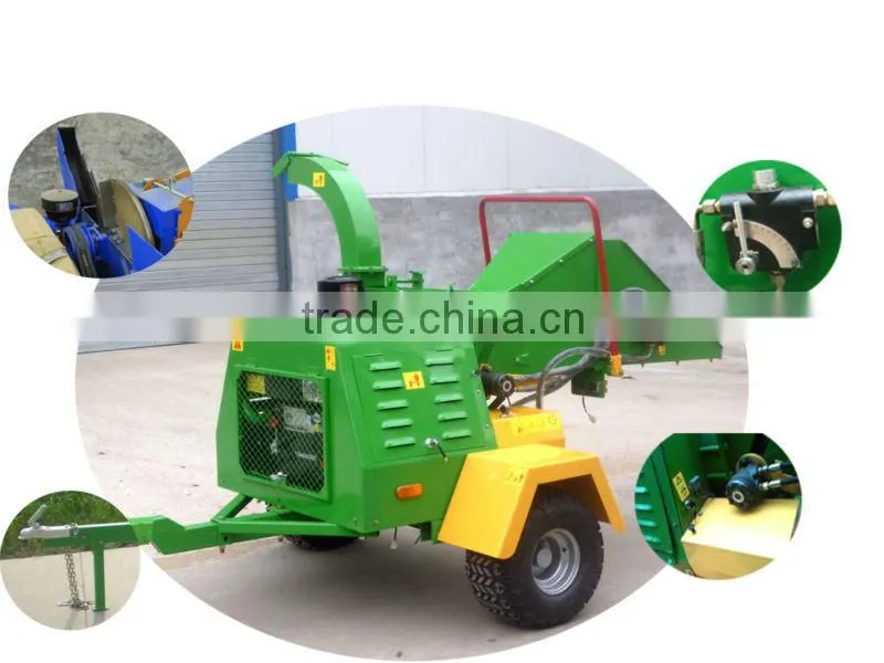 DWC-22 mobile disc wood chipper