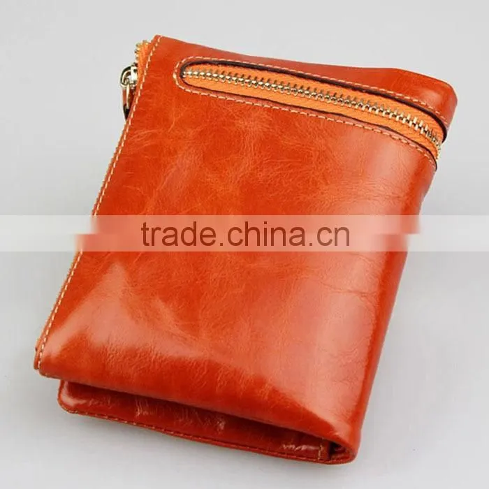 Top quality Soft genuine leather wallet 4 colors