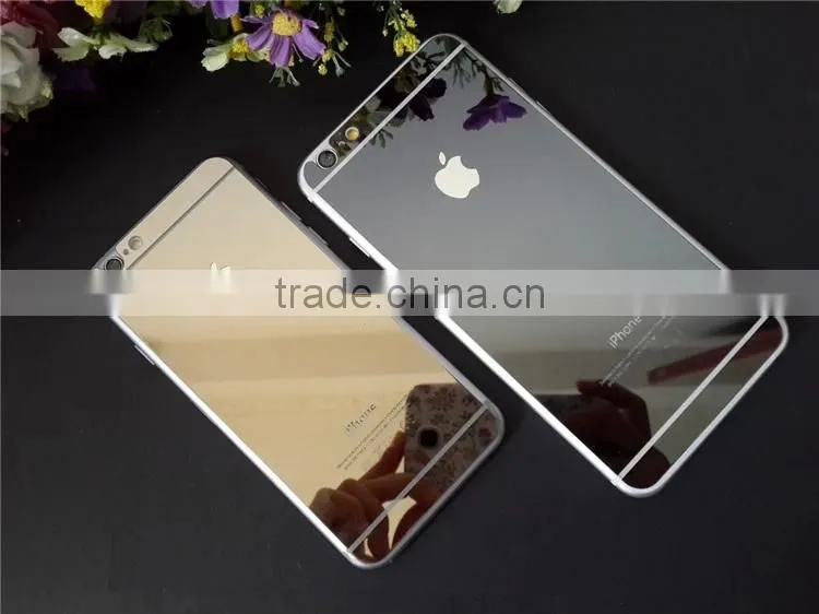 Christmas promotion Colorful electroplating for iphone 6 mirror screen protector