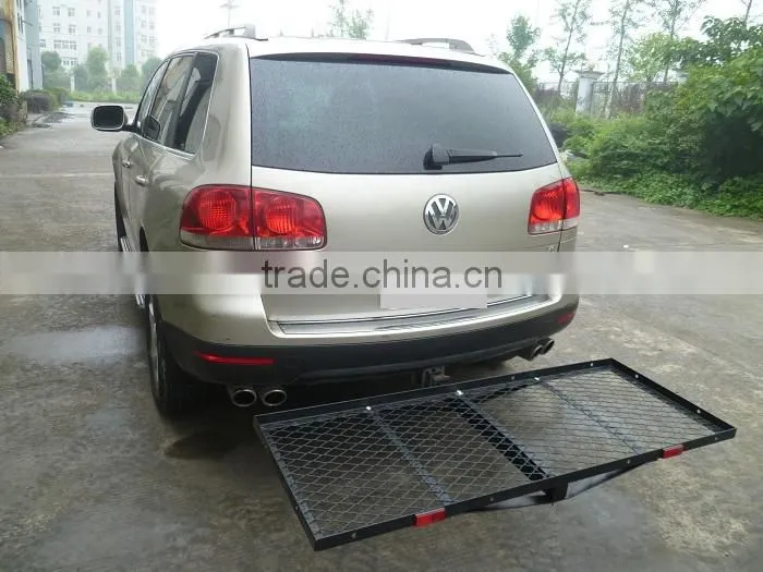 2" Hitch Mount Cargo Carrier Luggage rack Basket Hauler Truck UTV Farm Utility 500#